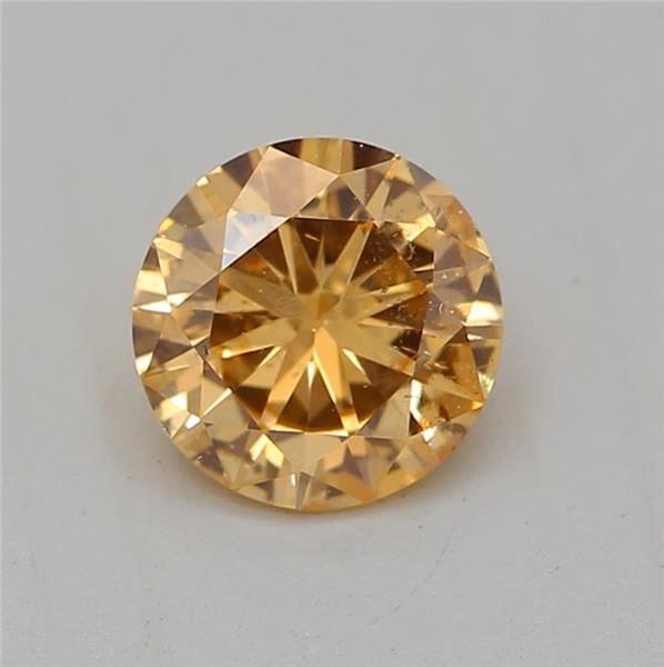 Diament 0.33 ct Fancy Intense Yellow Orange/I1