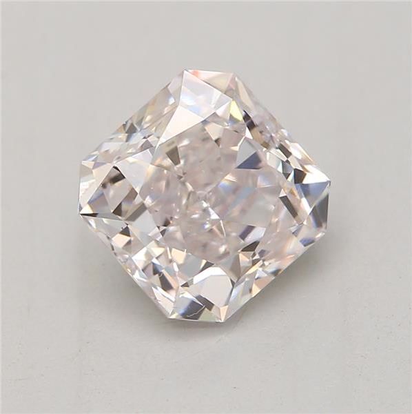 Diament 0.79 ct Faint Pink/VS2