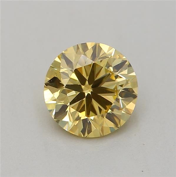Diament 0.5 ct Fancy Intense Yellow/VS2