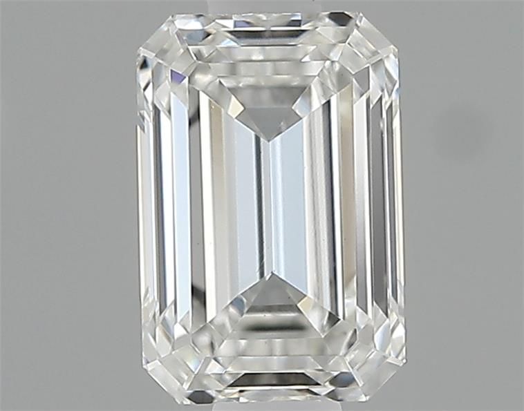 0.72 ct. emerald Lab Grown Diamond front image