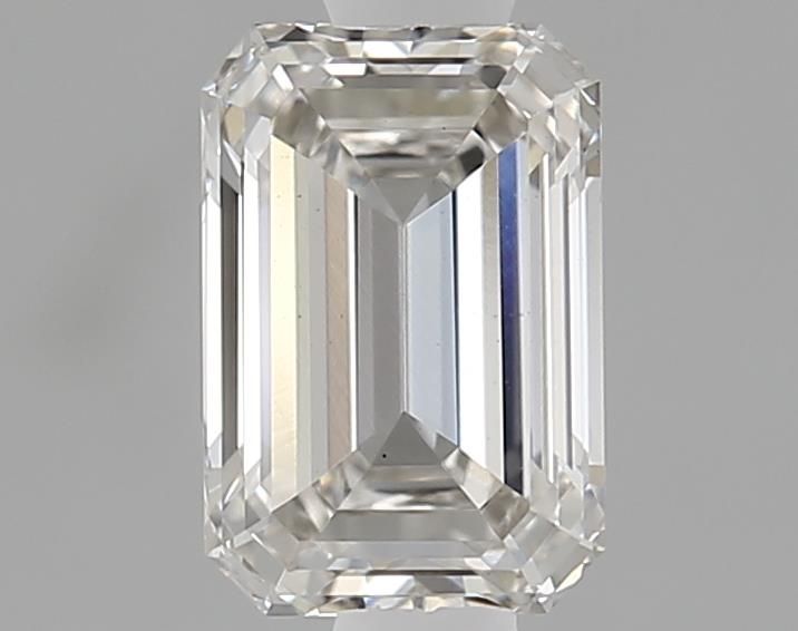 0.74 ct. emerald Lab Grown Diamond front image
