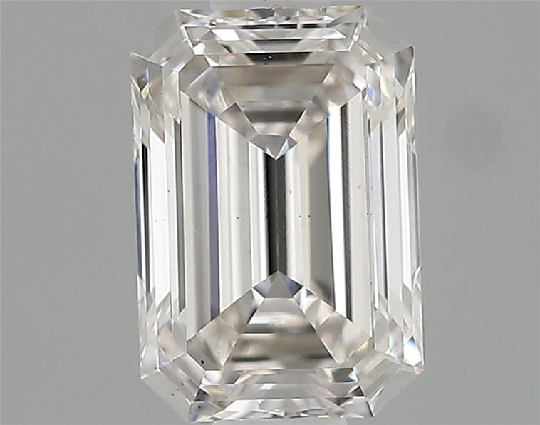 0.66 ct. emerald Lab Grown Diamond front image