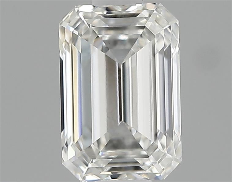 0.74 ct. emerald Lab Grown Diamond front image
