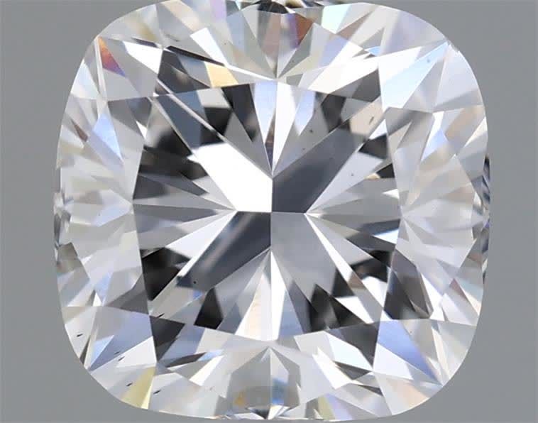 1.58 ct lab-grown Cushion modified Diamond