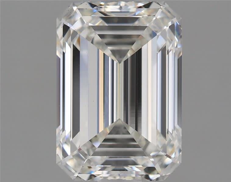 2.27 ct. emerald Lab Grown Diamond front image
