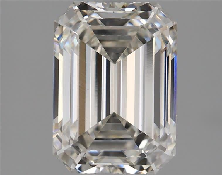 2.32 ct. emerald Lab Grown Diamond front image