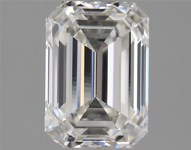 2.21 ct. emerald Lab Grown Diamond front image