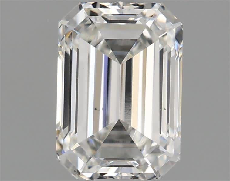 1.58 ct. emerald Lab Grown Diamond front image