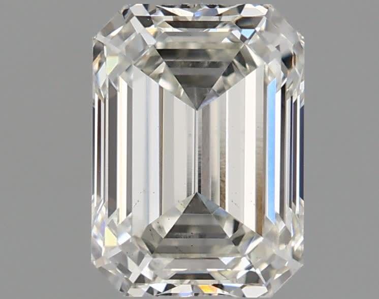 1.55 ct. emerald Lab Grown Diamond front image