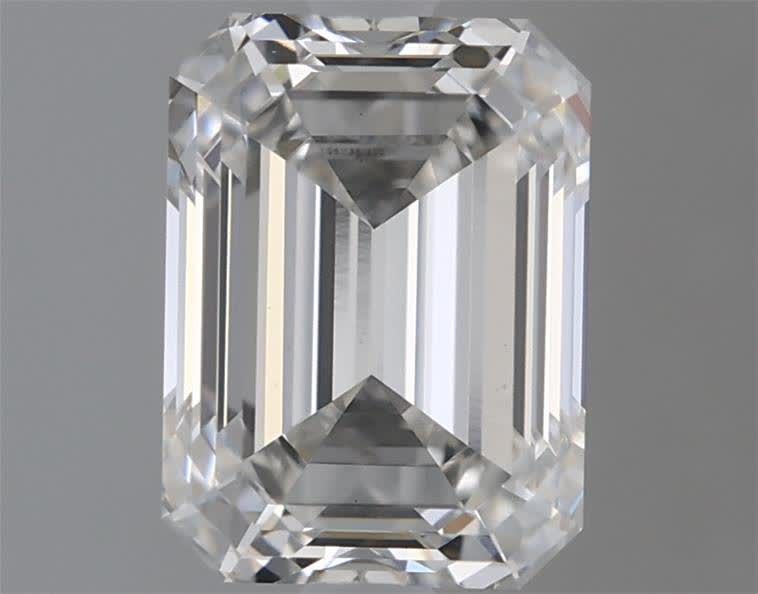 1.56 ct. emerald Lab Grown Diamond front image