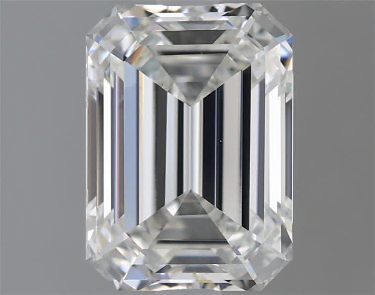 1.51 ct. emerald Lab Grown Diamond front image