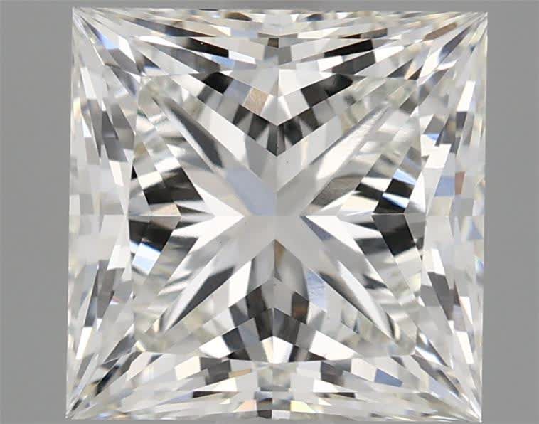 3.02 ct. princess Lab Grown Diamond front image