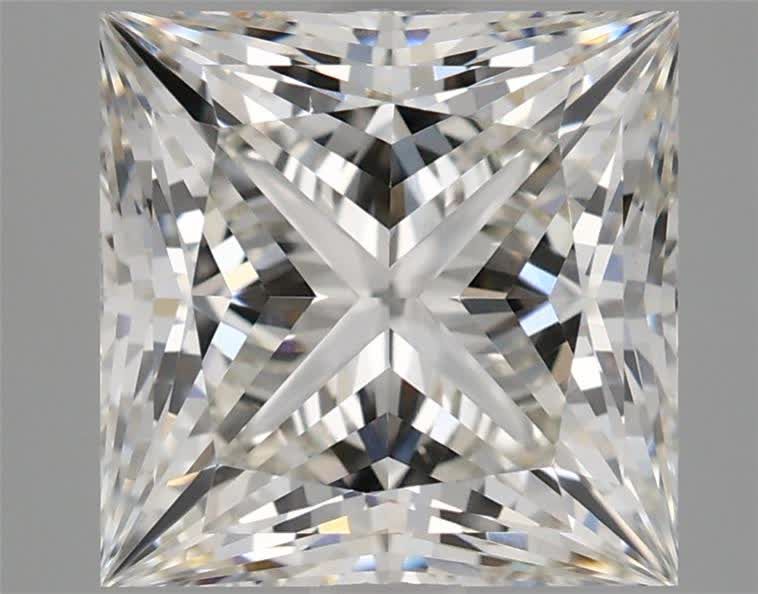 3.62 ct. princess Lab Grown Diamond front image