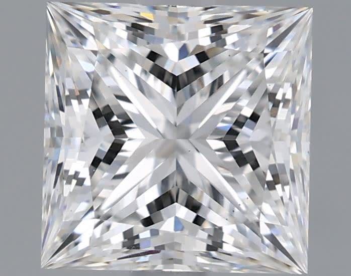 1.82 ct. princess Lab Grown Diamond front image