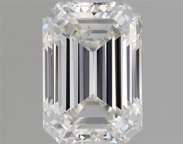 1.65 ct. emerald Lab Grown Diamond front image