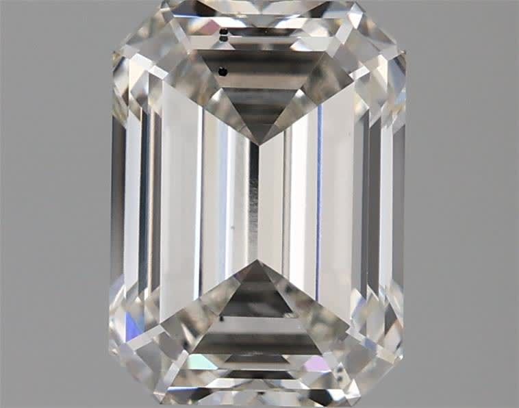 2.28 ct. emerald Lab Grown Diamond front image