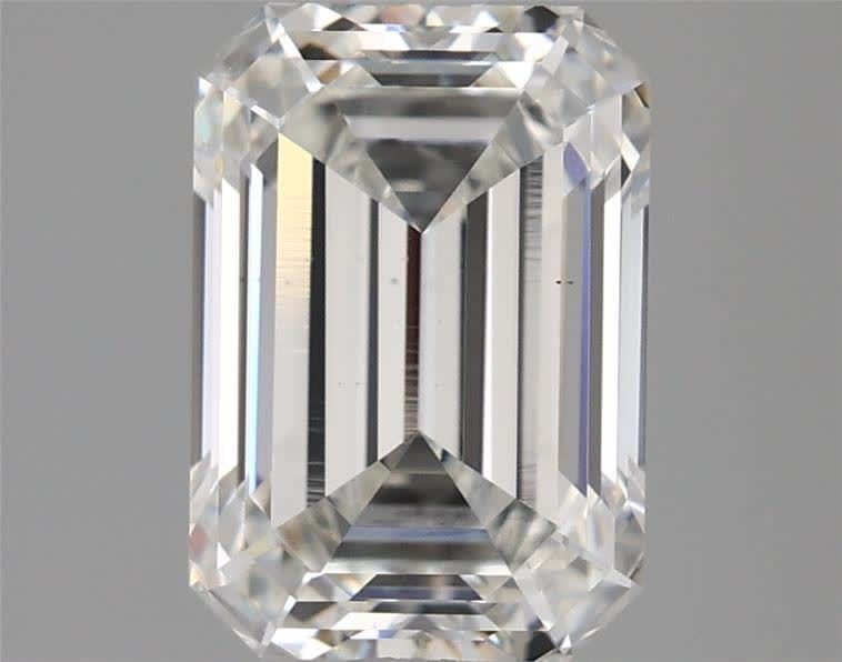 2.62 ct. emerald Lab Grown Diamond front image