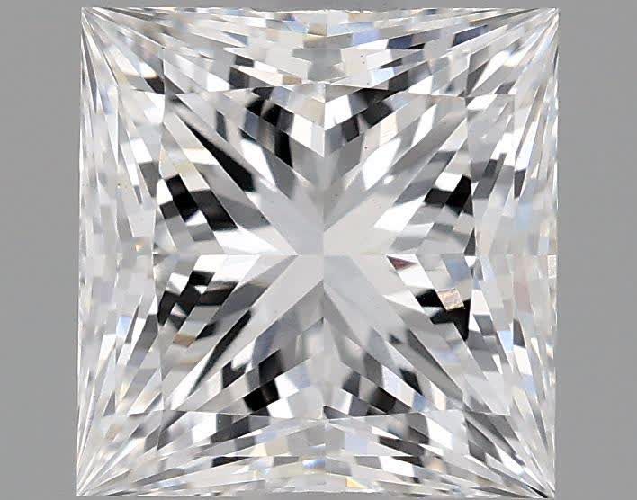 1.77 ct. princess Lab Grown Diamond front image