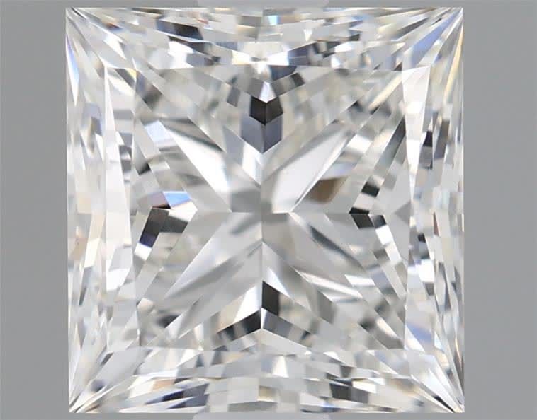 1.70 ct. princess Lab Grown Diamond front image