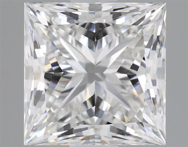 1.80 ct. princess Lab Grown Diamond front image