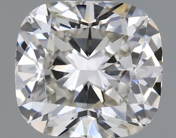 1.65 ct lab-grown Cushion modified Diamond