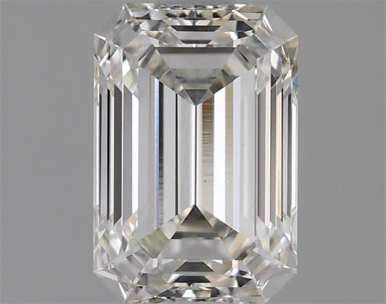 1.57 ct. emerald Lab Grown Diamond front image