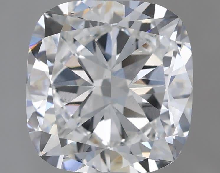 1.57 ct lab-grown Cushion modified Diamond