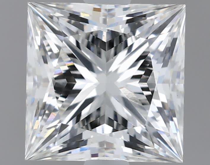 1.61 ct. princess Lab Grown Diamond front image