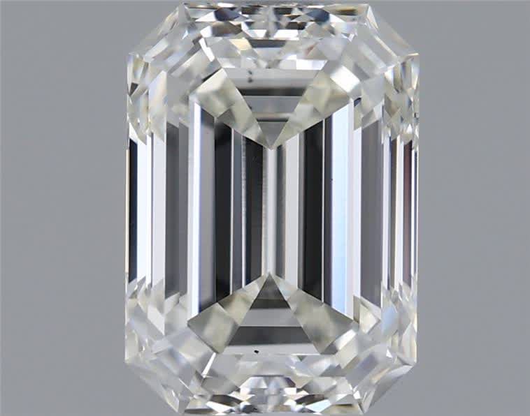 1.31 ct. emerald Lab Grown Diamond front image
