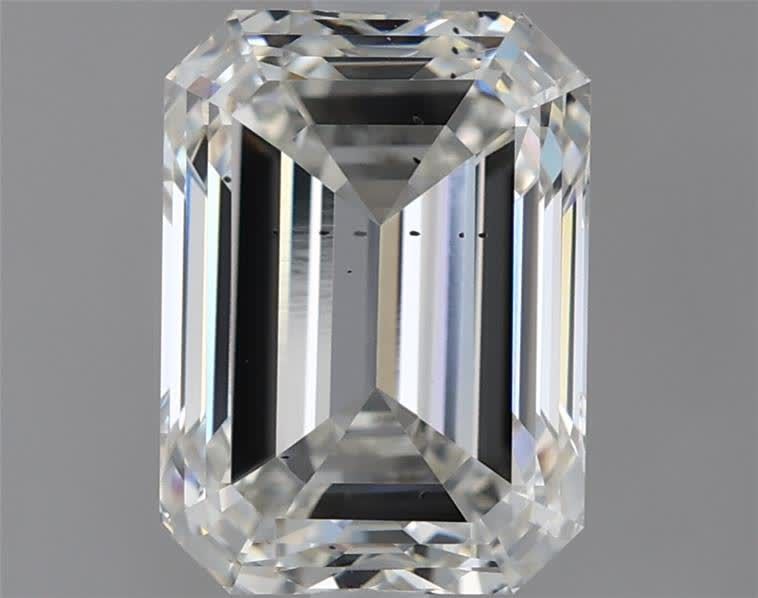2.11 ct. emerald Lab Grown Diamond front image