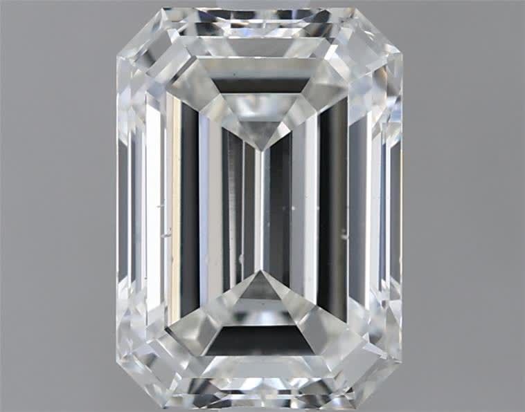 1.59 ct. emerald Lab Grown Diamond front image