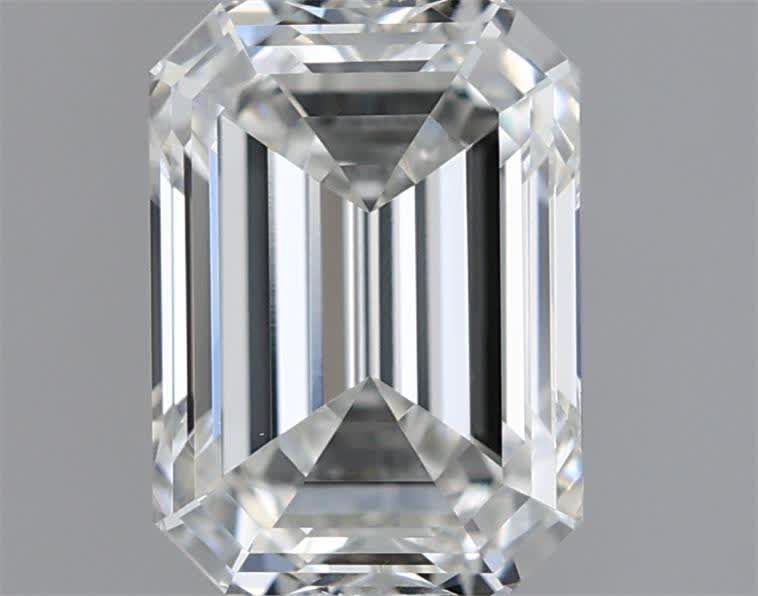 1.14 ct. emerald Lab Grown Diamond front image