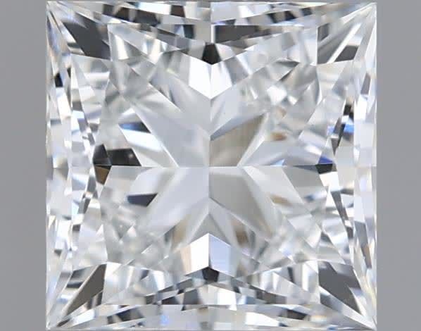 0.98 ct. princess Lab Grown Diamond front image