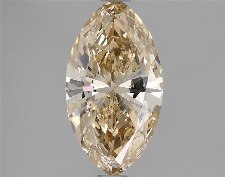 Diament 1.73 ct Fancy Brownish Yellow/
