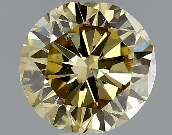 Diament 0.37 ct Fancy Brownish Yellow/