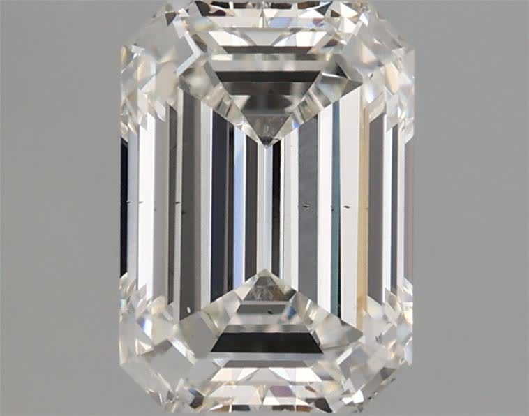 2.18 ct. emerald Lab Grown Diamond front image