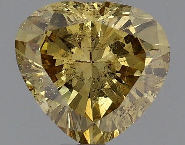 Diament 0.36 ct Fancy Brownish Yellow/