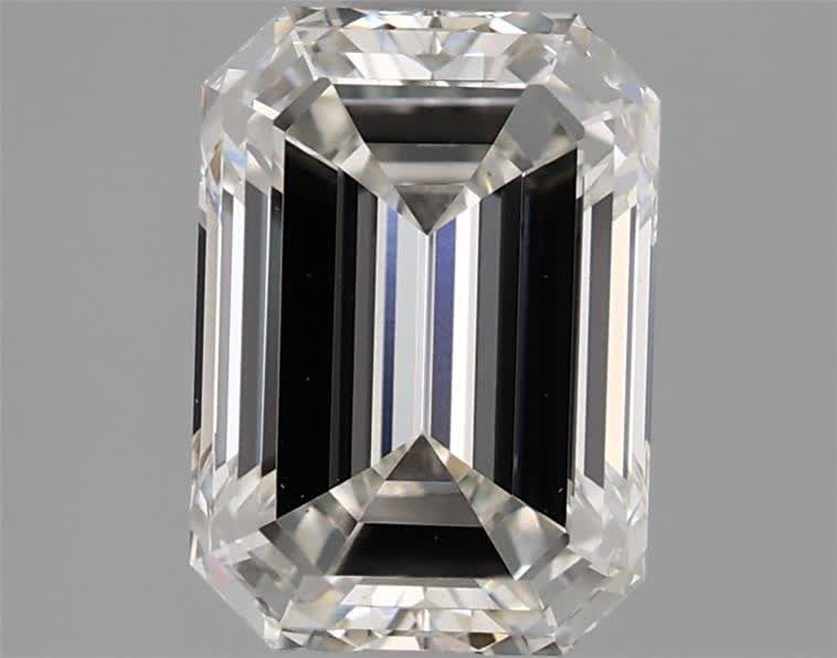 2.33 ct. emerald Lab Grown Diamond front image