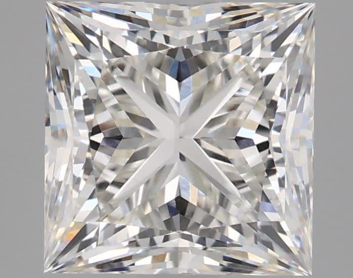 3.03 ct. princess Lab Grown Diamond front image