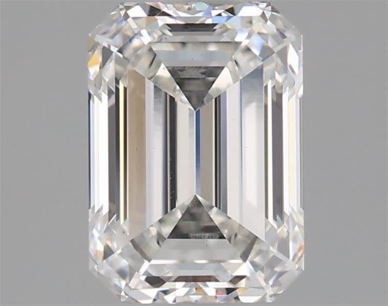 2.26 ct. emerald Lab Grown Diamond front image