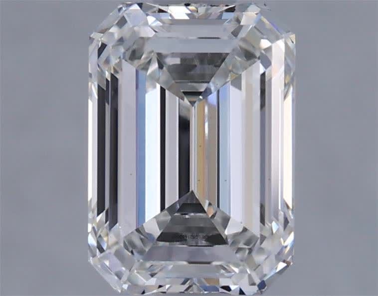 1.46 ct. emerald Lab Grown Diamond front image