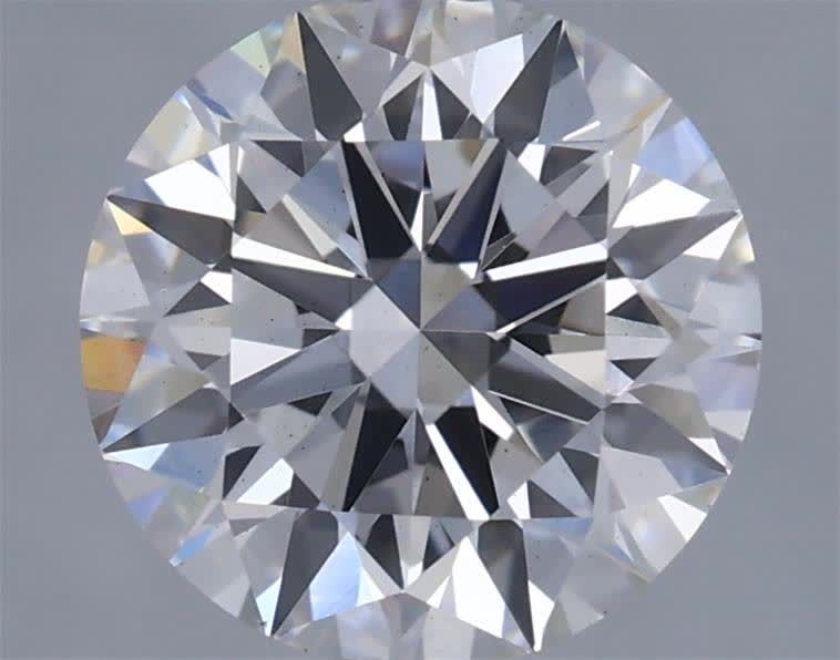 1.36 ct. round Lab Grown Diamond front image