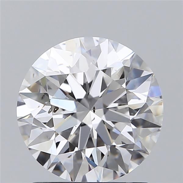 Diamant Rond 1.51 ct - Couleur D - Pureté SI1