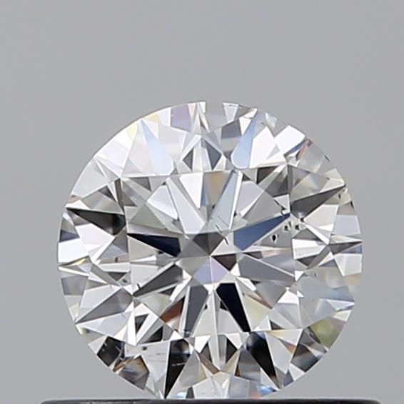 Diamant Rond 0.53 ct - Couleur F - Pureté SI2