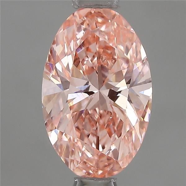 1.01 CT Fancy Vivid Pink OVAL