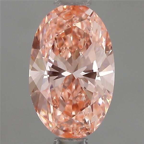 1.01 CT Fancy Vivid Pink OVAL