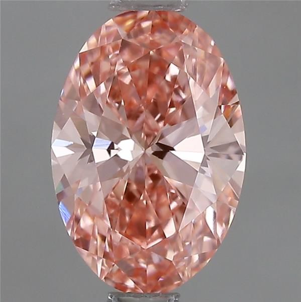 1.07 CT Fancy Vivid Pink OVAL