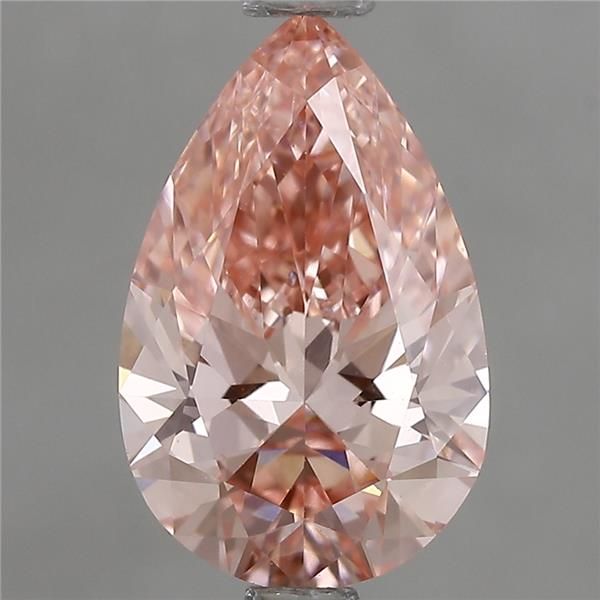 1.5 CT Fancy Vivid Pink PEAR