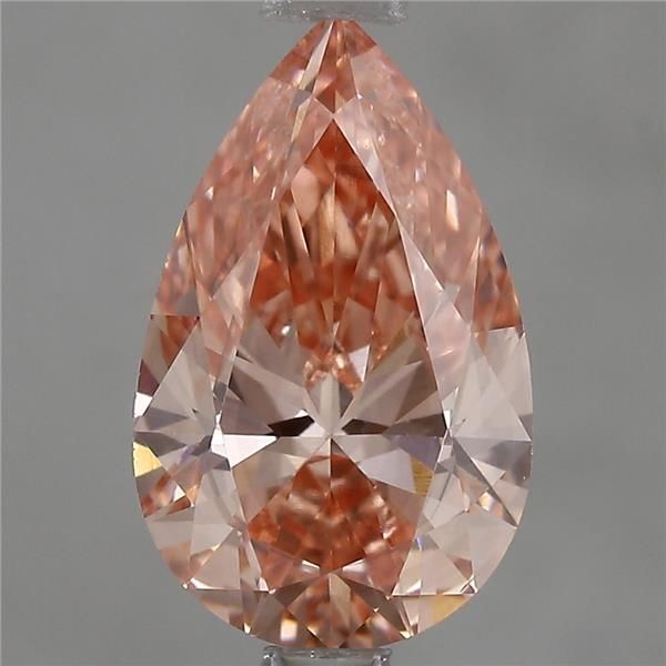 1.59 CT Fancy Vivid Pink PEAR