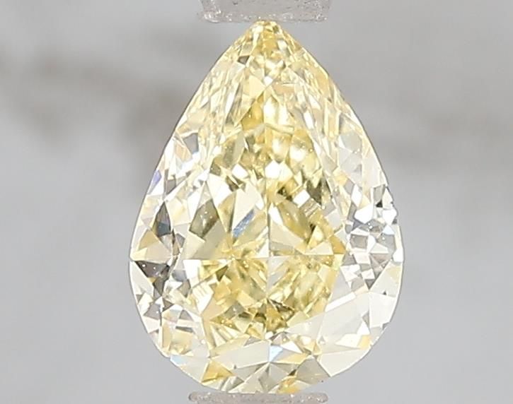 1.0 CT Fancy Yellow PEAR
